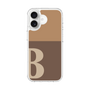 スリムプロテクションケース［ オリジナル - initial two tone - B brown ］