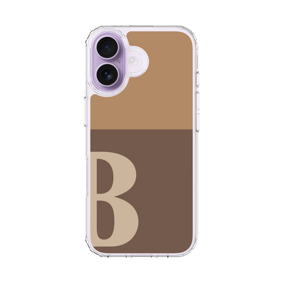 スリムプロテクションケース［ オリジナル - initial two tone - B brown ］