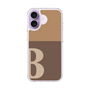 スリムプロテクションケース［ オリジナル - initial two tone - B brown ］