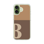 スリムプロテクションケース［ オリジナル - initial two tone - B brown ］