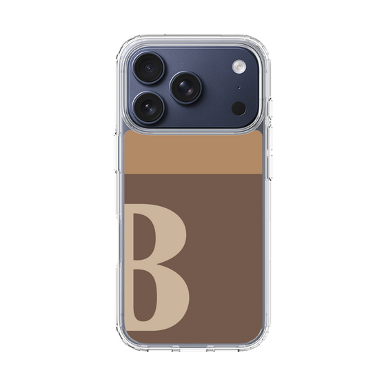 スリムプロテクションケース［ オリジナル - initial two tone - B brown ］