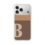 スリムプロテクションケース［ オリジナル - initial two tone - B brown ］