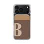 スリムプロテクションケース［ オリジナル - initial two tone - B brown ］