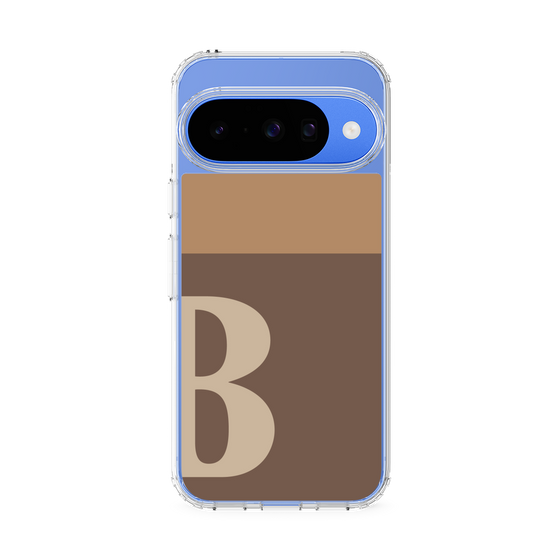 スリムプロテクションケース［ オリジナル - initial two tone - B brown ］