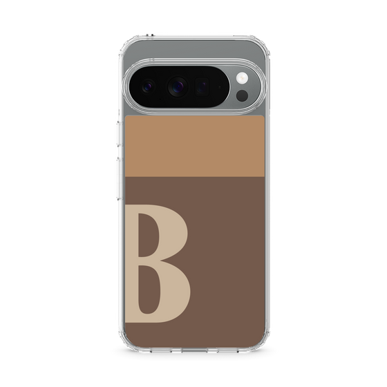 スリムプロテクションケース［ オリジナル - initial two tone - B brown ］