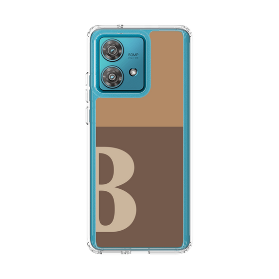 スリムプロテクションケース［ オリジナル - initial two tone - B brown ］
