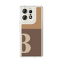 スリムプロテクションケース［ オリジナル - initial two tone - B brown ］
