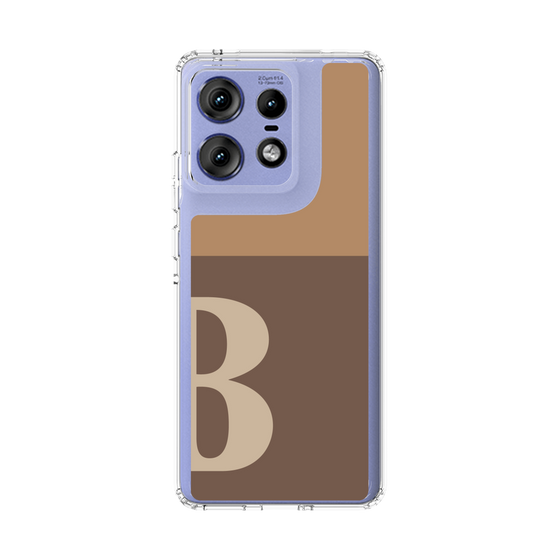 スリムプロテクションケース［ オリジナル - initial two tone - B brown ］