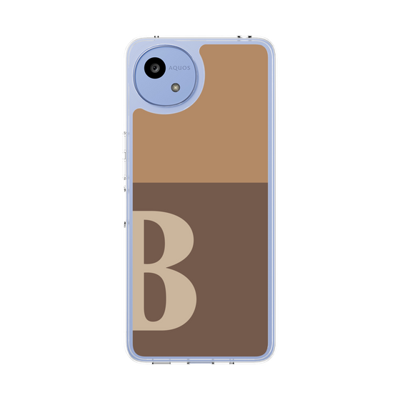 スリムプロテクションケース［ オリジナル - initial two tone - B brown ］