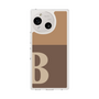 スリムプロテクションケース［ オリジナル - initial two tone - B brown ］