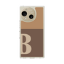スリムプロテクションケース［ オリジナル - initial two tone - B brown ］
