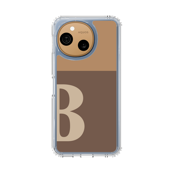 スリムプロテクションケース［ オリジナル - initial two tone - B brown ］