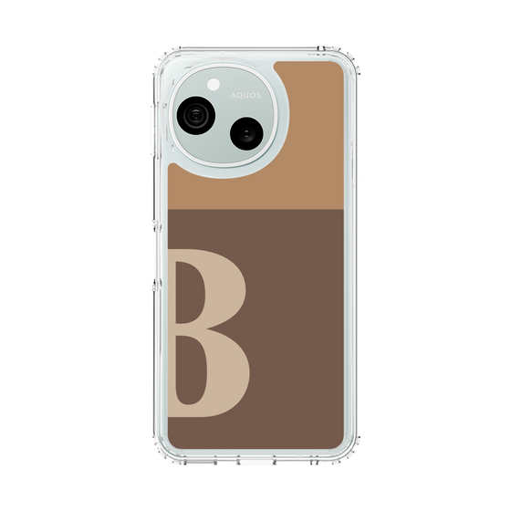 スリムプロテクションケース［ オリジナル - initial two tone - B brown ］