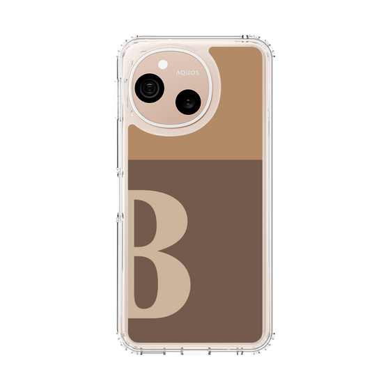 スリムプロテクションケース［ オリジナル - initial two tone - B brown ］