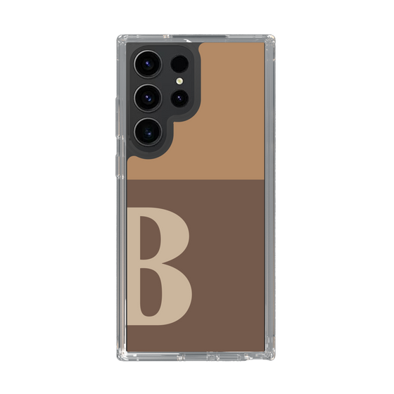 スリムプロテクションケース［ オリジナル - initial two tone - B brown ］