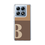 スリムプロテクションケース［ オリジナル - initial two tone - B brown ］