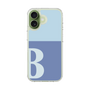 スリムプロテクションケース［ オリジナル - initial two tone - B blue ］