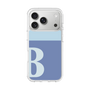 スリムプロテクションケース［ オリジナル - initial two tone - B blue ］
