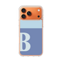 スリムプロテクションケース［ オリジナル - initial two tone - B blue ］