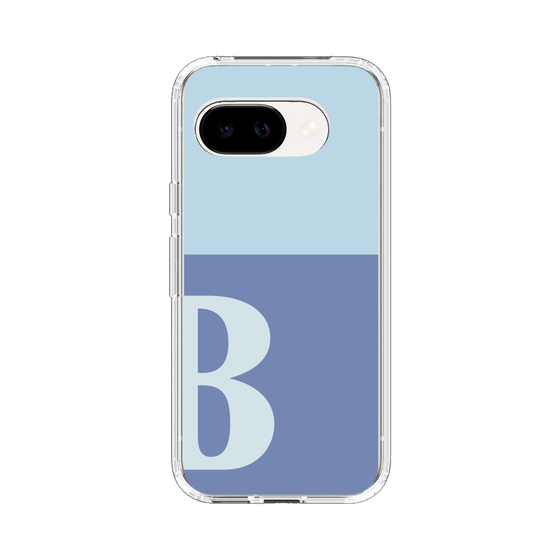スリムプロテクションケース［ オリジナル - initial two tone - B blue ］