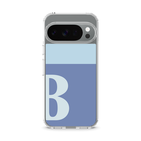 スリムプロテクションケース［ オリジナル - initial two tone - B blue ］