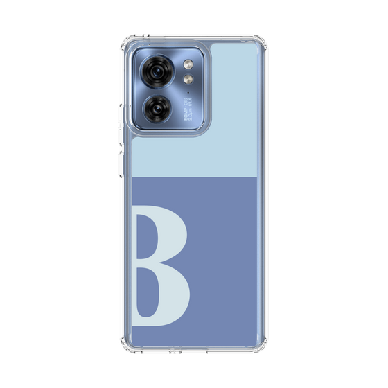 スリムプロテクションケース［ オリジナル - initial two tone - B blue ］