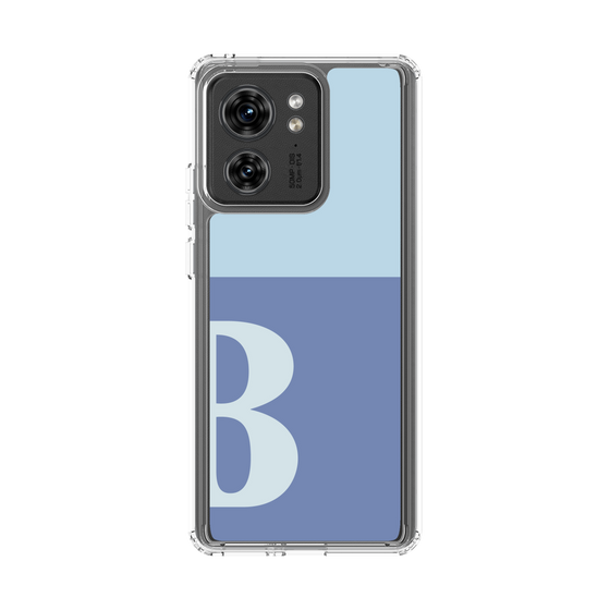 スリムプロテクションケース［ オリジナル - initial two tone - B blue ］