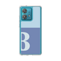 スリムプロテクションケース［ オリジナル - initial two tone - B blue ］