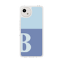 スリムプロテクションケース［ オリジナル - initial two tone - B blue ］