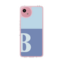 スリムプロテクションケース［ オリジナル - initial two tone - B blue ］