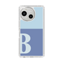 スリムプロテクションケース［ オリジナル - initial two tone - B blue ］