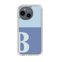 スリムプロテクションケース［ オリジナル - initial two tone - B blue ］