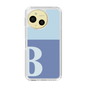 スリムプロテクションケース［ オリジナル - initial two tone - B blue ］