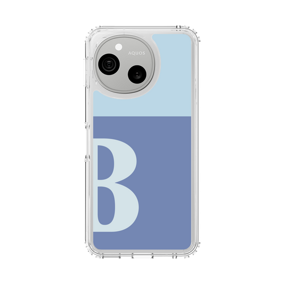 スリムプロテクションケース［ オリジナル - initial two tone - B blue ］