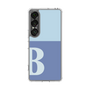 スリムプロテクションケース［ オリジナル - initial two tone - B blue ］