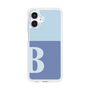 スリムプロテクションケース［ オリジナル - initial two tone - B blue ］