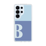 スリムプロテクションケース［ オリジナル - initial two tone - B blue ］