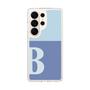 スリムプロテクションケース［ オリジナル - initial two tone - B blue ］