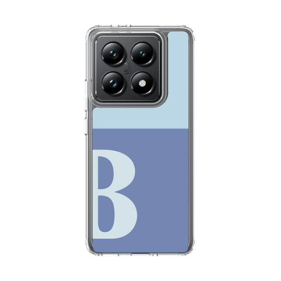 スリムプロテクションケース［ オリジナル - initial two tone - B blue ］