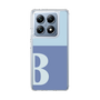 スリムプロテクションケース［ オリジナル - initial two tone - B blue ］