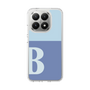 スリムプロテクションケース［ オリジナル - initial two tone - B blue ］