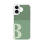 スリムプロテクションケース［ オリジナル - initial two tone - B green ］