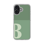 スリムプロテクションケース［ オリジナル - initial two tone - B green ］