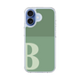 スリムプロテクションケース［ オリジナル - initial two tone - B green ］