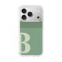 スリムプロテクションケース［ オリジナル - initial two tone - B green ］