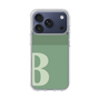 スリムプロテクションケース［ オリジナル - initial two tone - B green ］