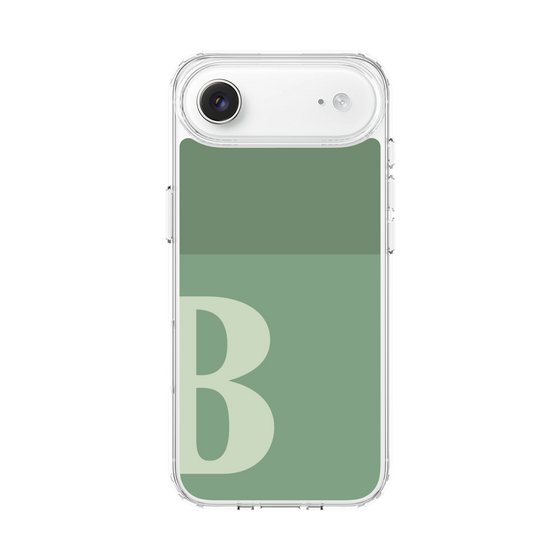 スリムプロテクションケース［ オリジナル - initial two tone - B green ］