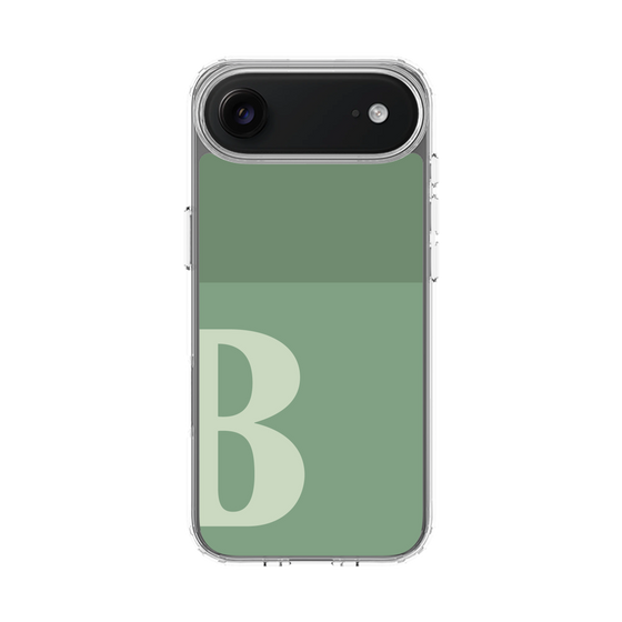 スリムプロテクションケース［ オリジナル - initial two tone - B green ］