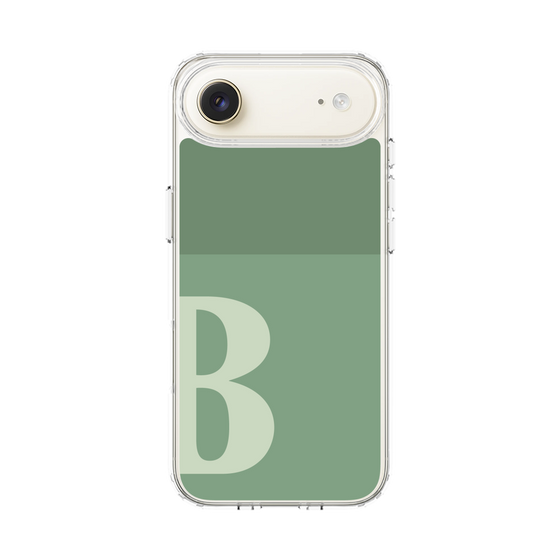スリムプロテクションケース［ オリジナル - initial two tone - B green ］