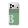 スリムプロテクションケース［ オリジナル - initial two tone - B green ］